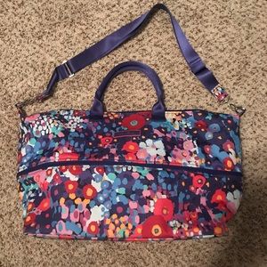 Vera Bradley Expandable Travel Bag Polyester